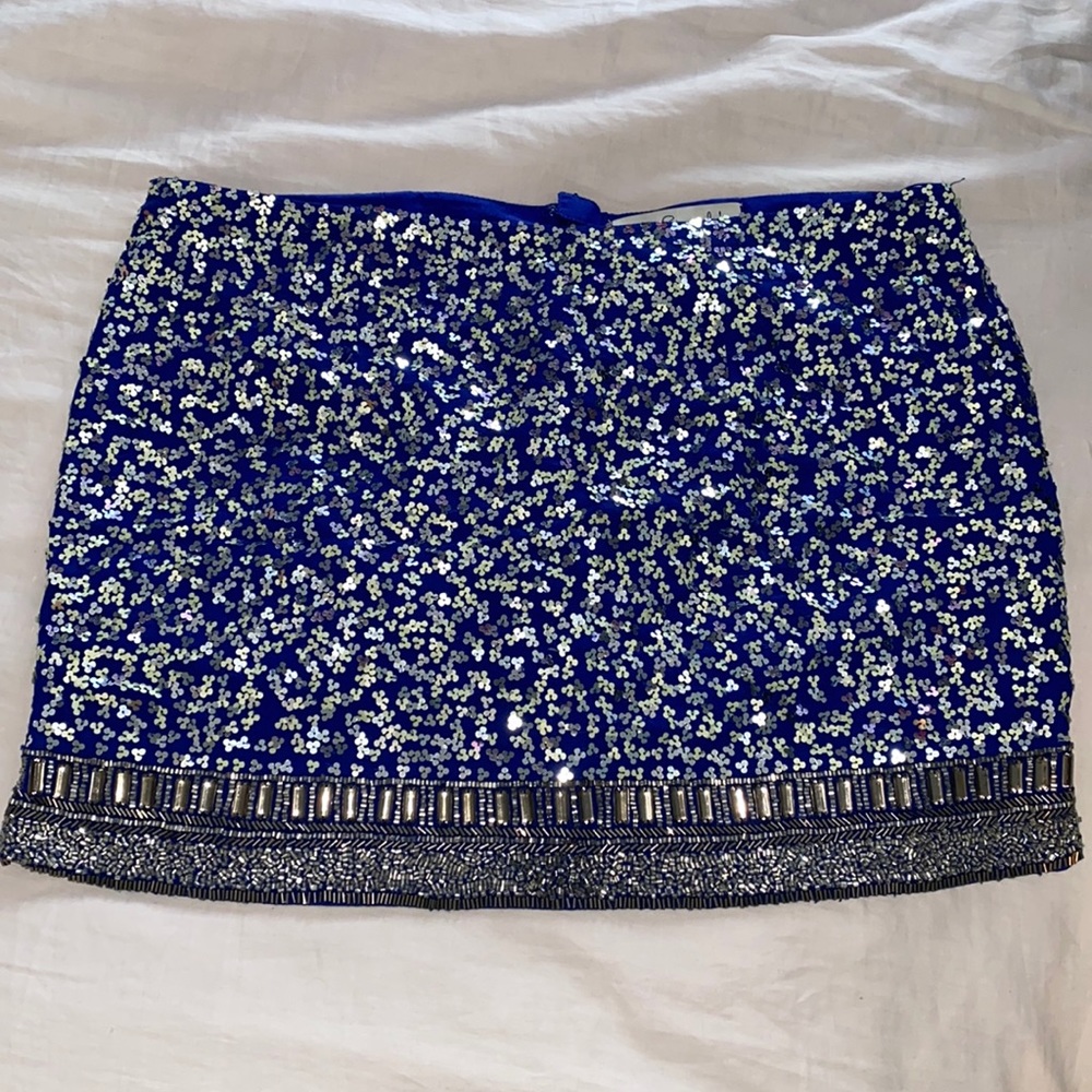 Sequined skirt from India